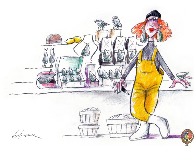 14 Huitre  bijou de r  veillon