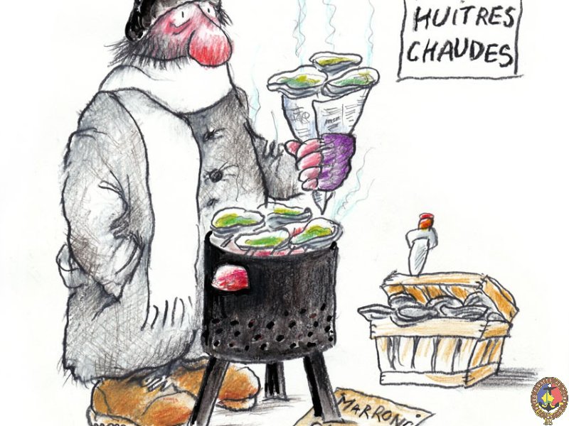 18 Huitres a la douzaine